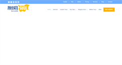 Desktop Screenshot of privateguidebulgaria.com